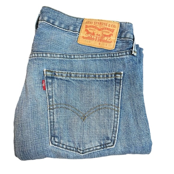 Levi’s 514 Straight Fit Jeans Blue - Picture 6 of 15